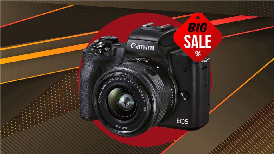 Esta cámara Canon está de oferta en la página web de Liverpool.