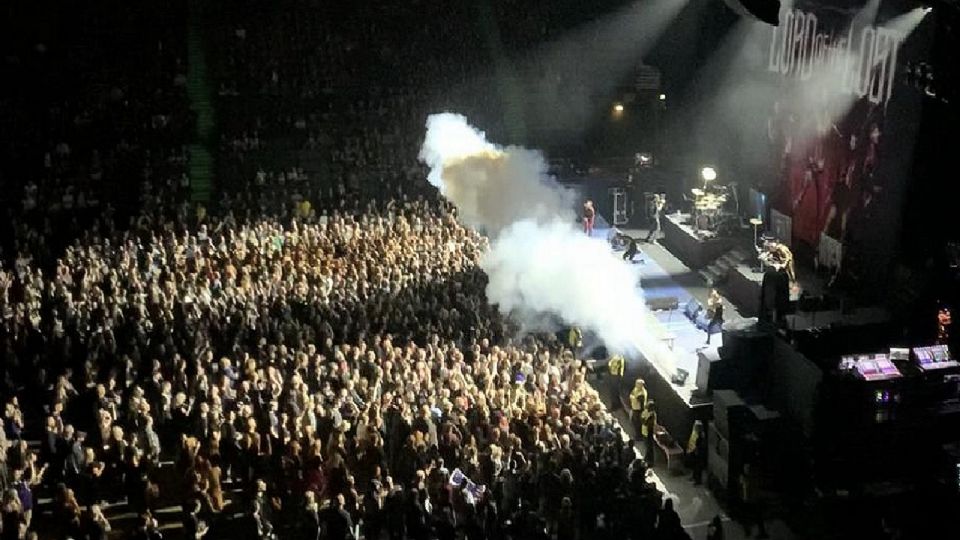 Presentación de Lord of the Lost de apertura al concierto de Iron Maiden en Manchester, Reino Unido, el 30 de junio de 2023.