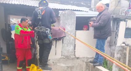 Rescatan a menor que cayó en noria en el municipio de Santiago