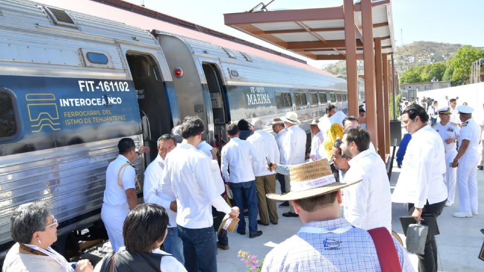 Se llevó a cabo el evento de inauguración del Tren de Pasajeros línea Z del CIIT.
