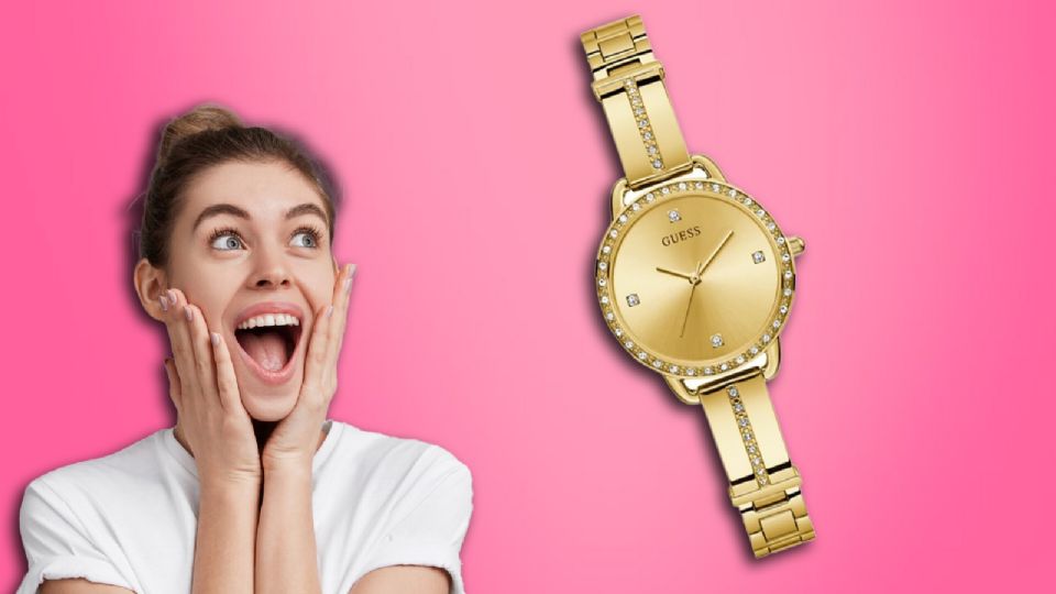 Liverpool: Reloj para mujer Guess con 50% de descuento