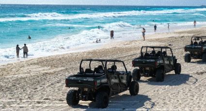 Buscan a bañista en Cancún; autoridades despliegan operativos por mar y tierra