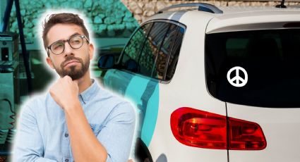 ¿Es multa ponerle una calcomanía al vidrio de tu auto? Esto dice el reglamento