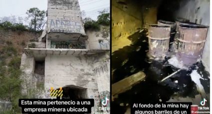 Joven descubre mina abandona en Monterrey | VIDEO