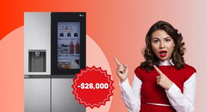LG rebaja 26 mil pesos este refrigerador inteligente perfecto para regalar este fin de año