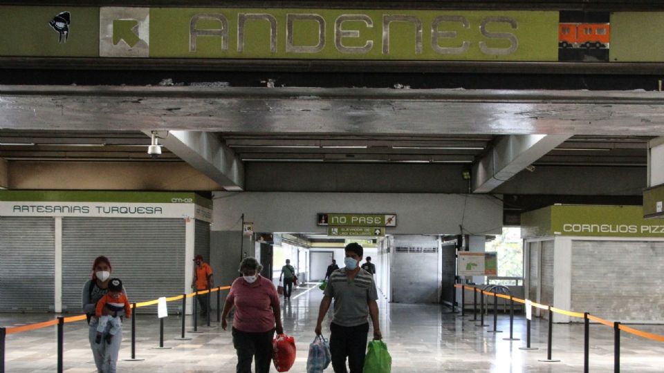 Se acusó a una mujer de 'sabotaje' en la Línea 3 del Metro de la CDMX.