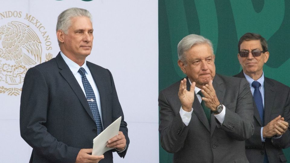 Andrés Manuel López Obrador y Miguel Díaz-Canel, presidentes de México y Cuba.