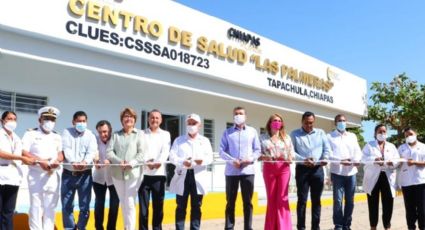 Rutilio Escandón inaugura reconversión del Centro de Salud Las Palmeras de Tapachula