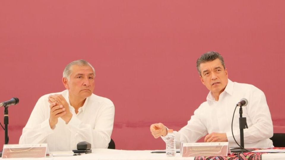Rutilio Escandón y Adán Augusto López.