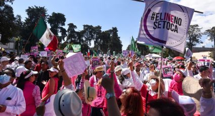 Marcha del INE: “Vimos el resultado, el día de ayer como el 13 de noviembre, sorprendente"