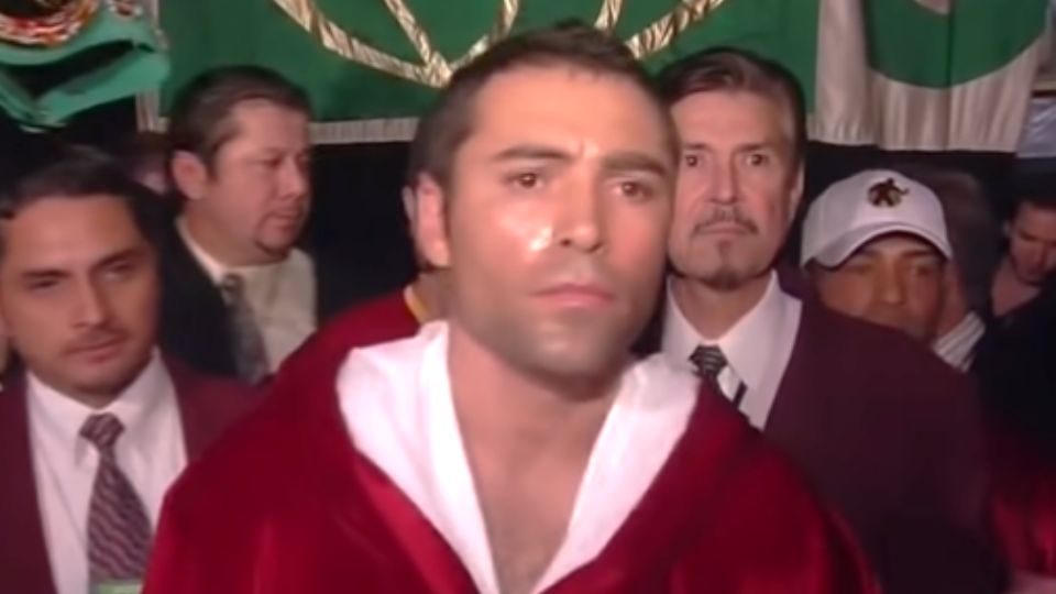 Óscar de la Hoya, ex boxeador estadounidense.