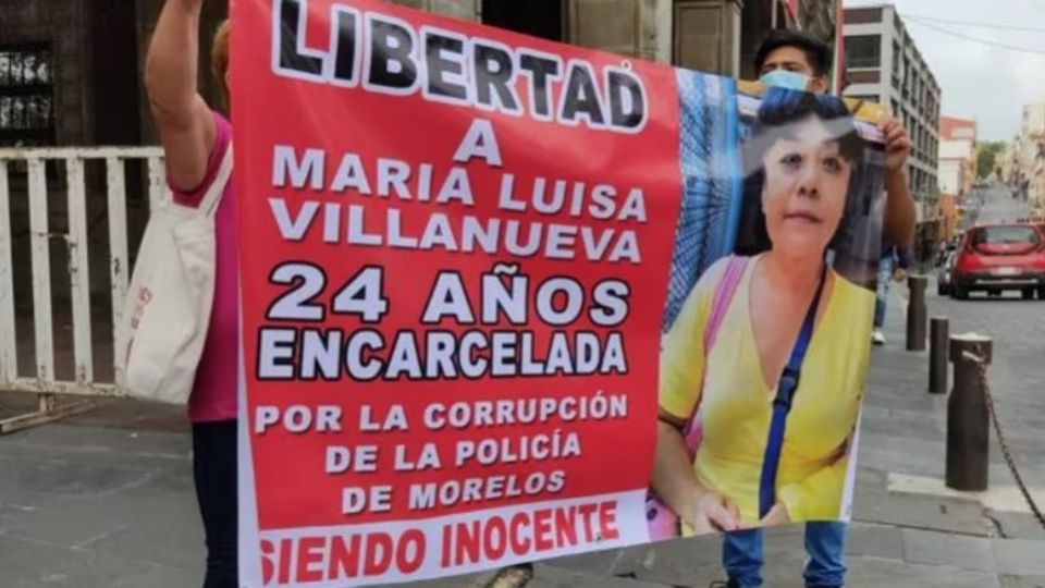 María Luisa Villanueva, mujer acusada de secuestro.