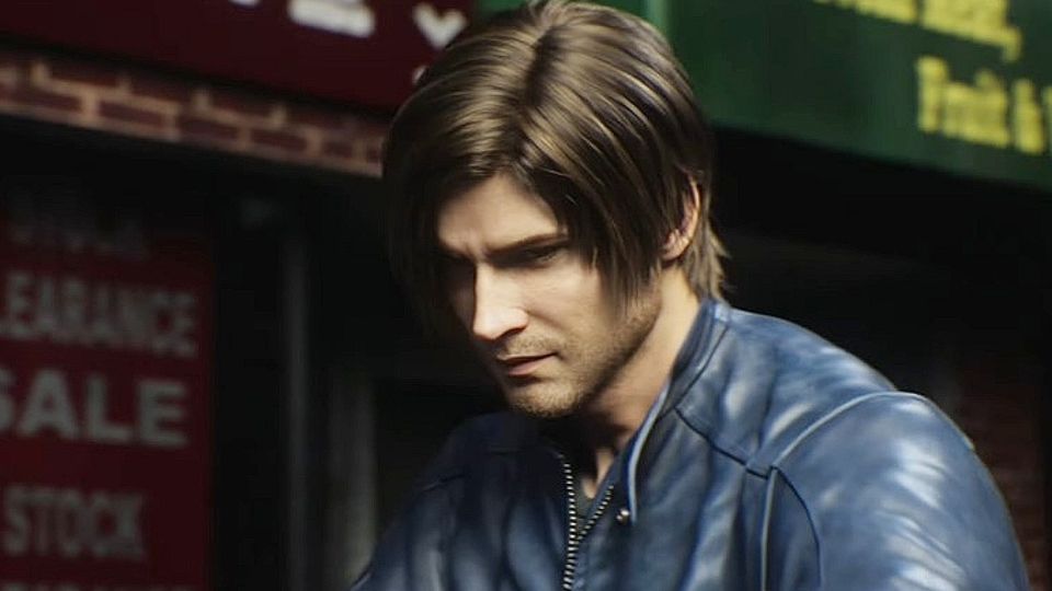 Leon S. Kennedy de Resident Evil: Death Island.