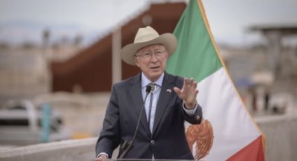 Ken Salazar destaca compromiso de México y EU para frenar tráfico de armas