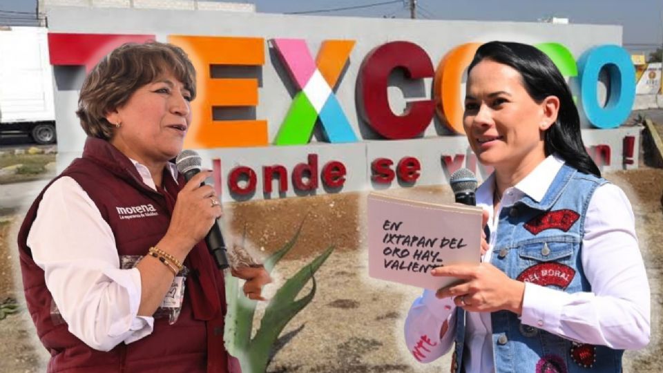 El cierre de precampaña de Delfina Gómez y Alejandra del Moral, será el domingo en Texcoco.