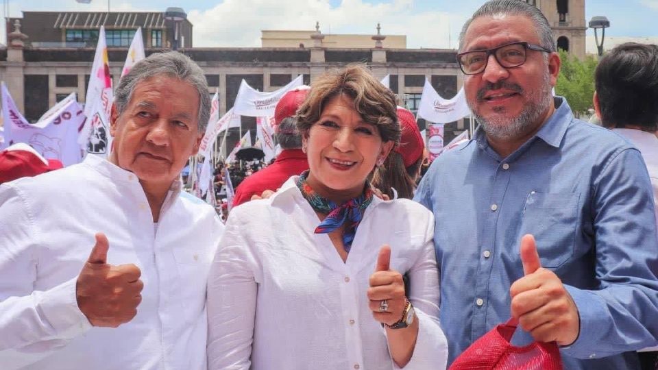 El senador Higinio Martínez se incorpora al equipo de Delfina Gómez.