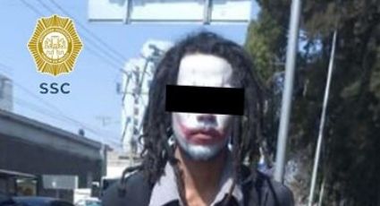 Payaso es detenido tras asaltar a una persona en CDMX