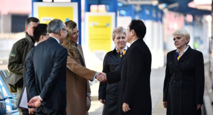 Primer ministro de Japón llega de sorpresa a Kiev para reunión con Volodímir Zelenski