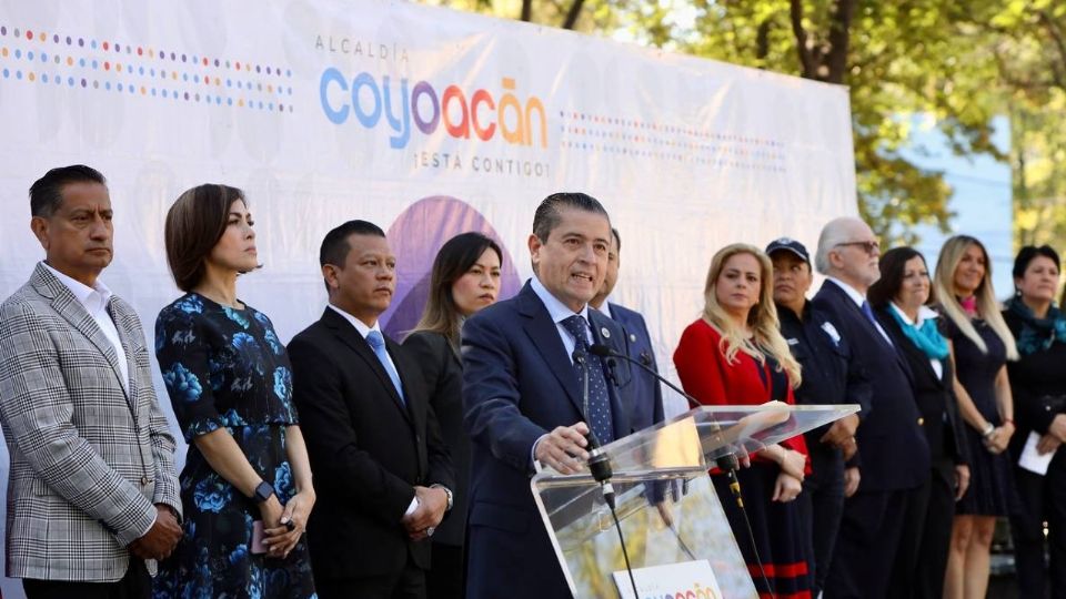Alcalde de Coyoacán, Giovani Gutiérrez Aguilar.