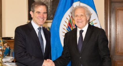 Lorenzo Córdova se reúne con Luis Almagro, secretario general de la OEA