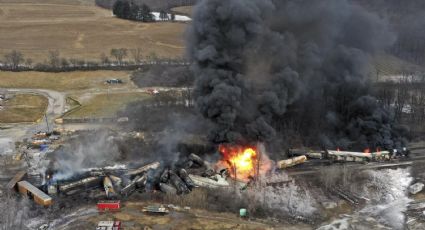 Tren que transportaba etanol en Minnesota se descarrila y provoca incendio | VIDEO