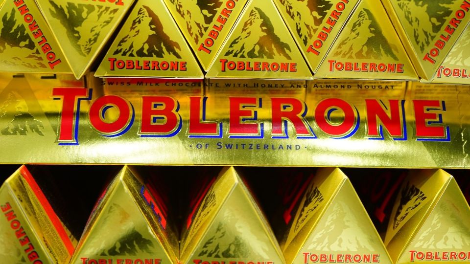 Toblerone, el chocolate suizo, uno de los más famosos del mundo