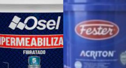 Fester vs Osel: cuál impermeabilizante es mejor según Profeco