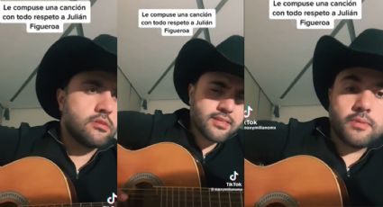 Joven le compone una canción a Julián Figueroa y enternece las redes: VIDEO