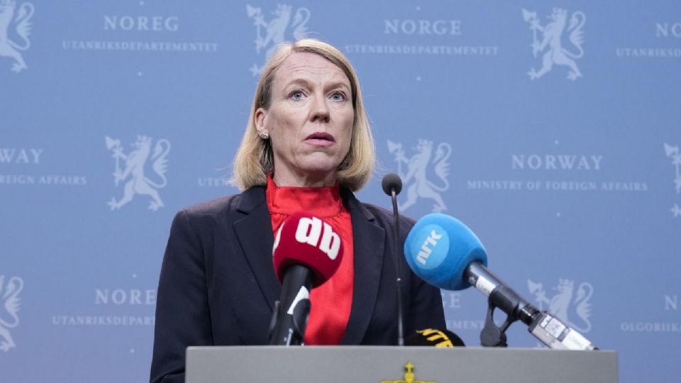 La ministra de Asuntos Exteriores, Anniken Huitfeldt, anunció la decisión.