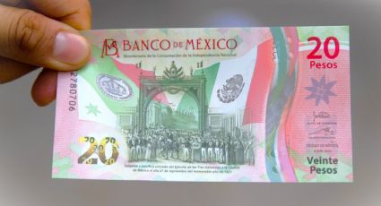 Billete conmemorativo de 20 pesos se vende en 100 mil pesos; ¿qué debe tener?