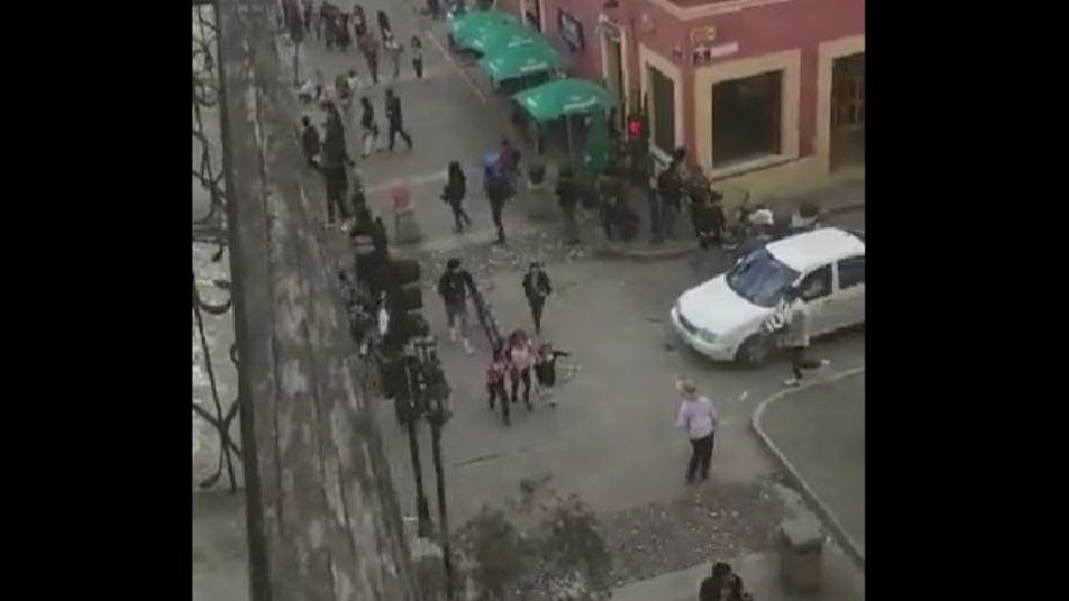 Ayer se registró un enfrentamiento a balazos en San Cristóbal de las Casas.