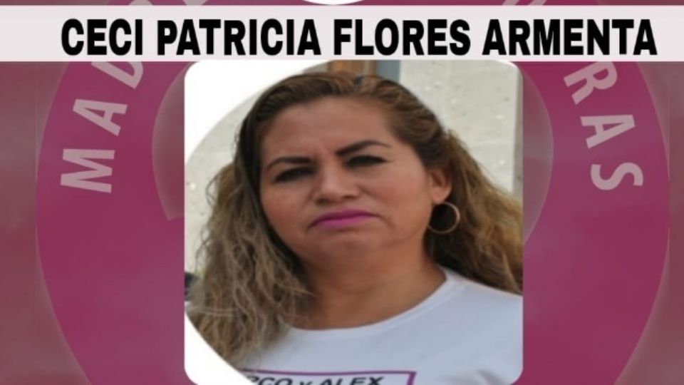 Ceci Patrica, madre buscadora, pudo volver con su familia.