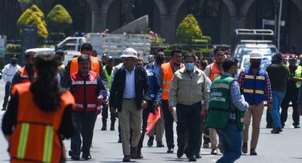 Se suma la Cámara de Diputados a simulacro de sismo en CDMX