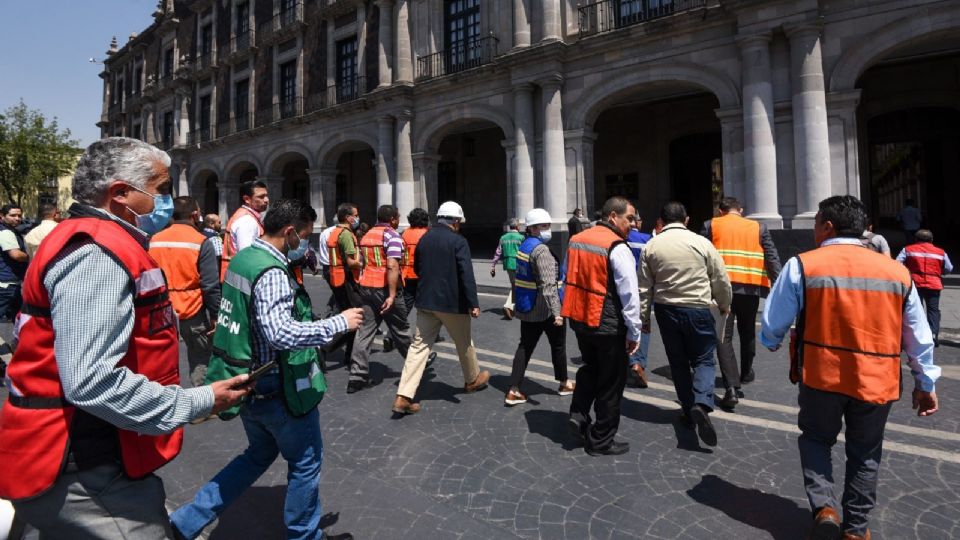 Participación en el Primer Simulacro Nacional 2023.