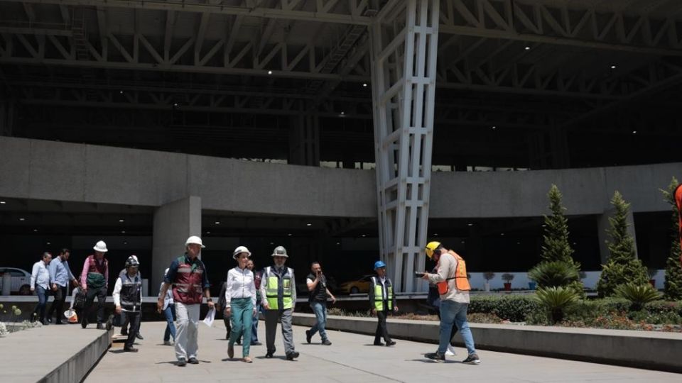 Las obras de rehabilitación de la Terminal 2 del AICM terminarán en junio.