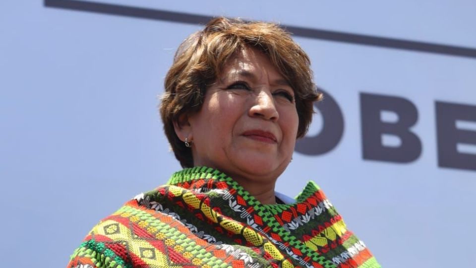 Delfina Gómez, candidata de Morena a la gubernatura del Edomex.