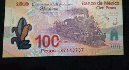 Billete conmemorativo de la Revolución Mexicana se vende en 150 mil pesos