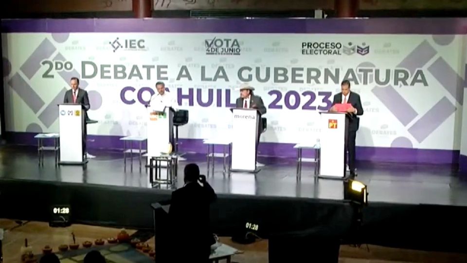 Este lunes se llevó a cabo el segundo debate de las elecciones en Coahuila.