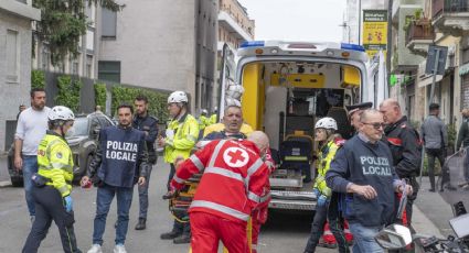 Explosión en Milán deja al menos 4 heridos y vehículos incendiados