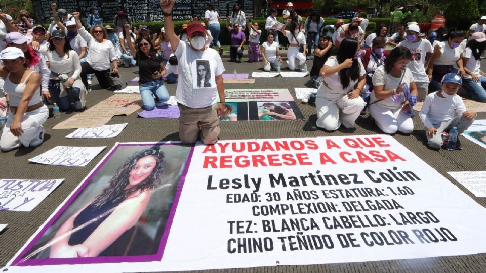 Autoridades hallaron el cuerpo de una mujer con características de Lesly Martínez.