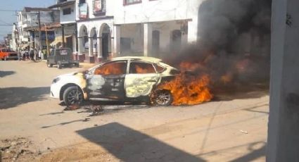 Presunta detención de líder criminal provoca quema de autos y bloqueos en Guanajuato