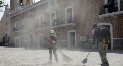 IMSS llama a cuidar vías respiratorias ante caída de ceniza del Popocatépetl