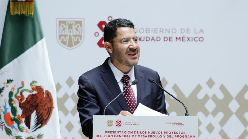 Martí Batres, jefe de Gobierno de la CDMX.