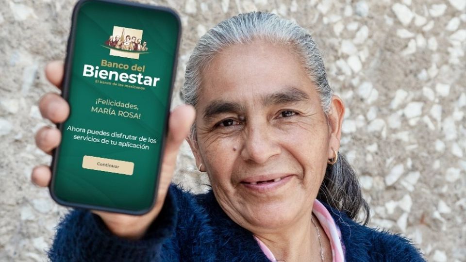 App del Banco del Bienestar.