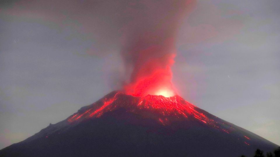 El Popocatépetl ha presentado alta actividad en los últimos días.