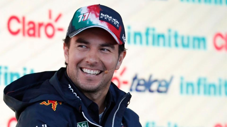 Checo Pérez, corredor de Red Bull Racing.