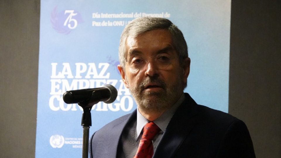 juan Ramón de la Fuente, representante permanente de México ante la ONU.