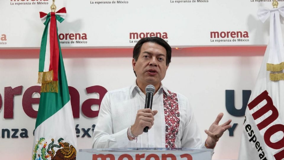 Mario Delgado, presidente de Morena.