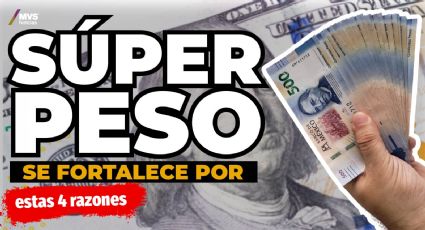 Súper peso se fortalece por estas 4 razones