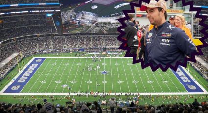 Sergio ‘Checo’ Pérez visita a los Cowboys de la NFL; ‘estoy realmente impresionado’